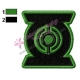 Green Lantern Logo Embroidery Design